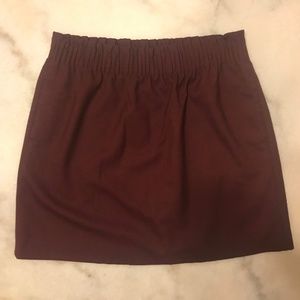 J Crew Pull-on Linen Skirt
